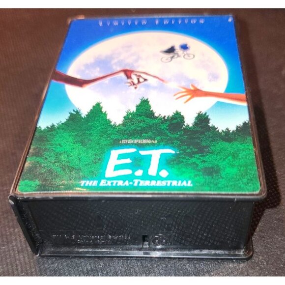 E.T. The Extra-Terrestrial Limited Edition VHS Tape Toy Universal Light Up - Picture 3 of 11